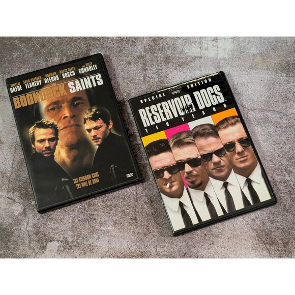 90's Cult Crime & Anti-Heroes" Film Bundle: The Boondock Saints & Reservoir Dogs - Picture 1 of 4